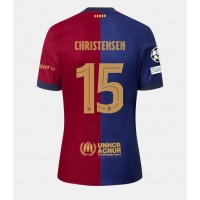 Camisa de Futebol Barcelona Andreas Christensen #15 Equipamento Principal 2024-25 Manga Curta